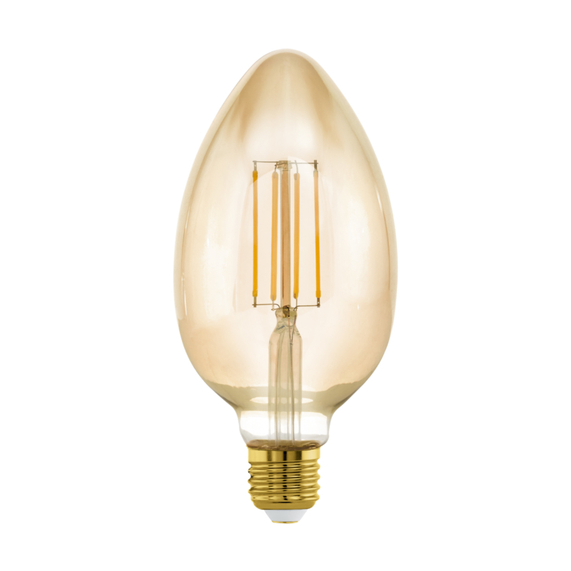 LM-E27-LED B80 4W AMBER 2200K 1 STK