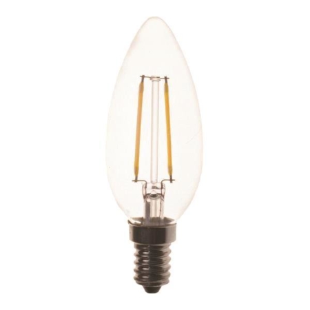 ΛΑΜΠΑ LED ΜΙΝΙΟΝ FILAMENT 4W E14 4000K 220-240V 2τμχ BLISTER