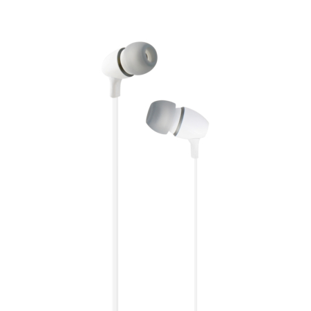 Ακουστικά ψείρες με μικρόφωνο και handsfree Λευκό ESFEELWH