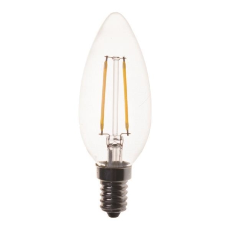 ΛΑΜΠΑ LED ΜΙΝΙΟΝ FILAMENT 4W E14 2700K 220-240V 2τμχ BLISTER